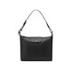 瓏驤（LONGCHAMP）LePliage Xtra Hobo包 按扣拉鏈皮革 月牙包腋下包手提包單肩包 黑色10189987001
