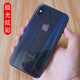 睿趣尼蘋果x手機后膜后蓋膜iPhonexs貼紙背膜后背膜貼膜全包邊磨砂防指紋防滑水凝膜 【2片極光后膜全包邊框】  xs max