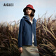 AIGLE【經(jīng)典爆款】艾高抓絨衣女士POLARTEC戶外保暖休閑 帝國深藍(lán) BI411 38(165/88A)