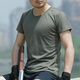 盾郎新式短袖體能服套裝體能訓練套裝男T恤體能短袖速干服短褲工作服 單件（T恤） XL/175（120-145斤）