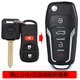 314°適用于尼桑軒逸經(jīng)典驪威騏達頤達啟辰T70RD50汽車(chē)遙控器鑰匙增配 騏達-FT款 加禮包