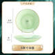 子睿粉綠玉瓷 結婚餐具單品 防燙飯碗套裝面碗湯碗菜飯盤(pán)筷咖啡杯魚(yú)盤(pán) 8英寸深盤(pán)（綠玉瓷）