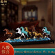 京城世家八駿雄風(fēng)銅馬擺件招財(cái)玄關(guān)辦公室擺件公司開業(yè)禮品喬遷禮物擺件  八駿報(bào)喜