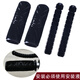專(zhuān)穎適用于摩托車(chē)防滑手把套手柄套電動(dòng)車(chē)把手套電瓶車(chē)握把套轉把套改 五星純黑款【用壞包換】收藏加購