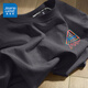 真維斯（JEANSWEST）短袖t恤男夏季新款衣服男裝情侶寬松港風(fēng)潮流青少年休閑ins風(fēng)半袖 深灰 彩色潮牌_K 3XL