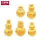 貝羅綺黃金三通999足金佛頭佛珠佛嘴佛塔3D硬金轉(zhuǎn)運珠配件DIY佛串文玩 火焰三通寬12毫米*長18毫米1.54g