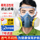 特郎凈防毒防塵面具口罩防有機氣體化工打磨水泥噴漆木工農(nóng)藥類面罩