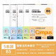 國譽（KOKUYO）日本活頁紙Campus活頁本替芯橫線英語方格筆記本子原紙內(nèi)芯B5學生用可拆卸線圈空白內(nèi)芯A5可替換芯 5本裝B5【橫線+方格+空白+點線+全科目】