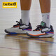 耐克（NIKE）Air Zoom GT CUT 2男子低幫輕便減震實(shí)戰(zhàn)運(yùn)動(dòng)籃球鞋 白黑橙FN8890-101 44