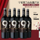 塞尚賀蘭寧夏紅酒 H9赤霞珠干紅葡萄酒國(guó)產(chǎn)750ml*6瓶 賀蘭山東麓產(chǎn)區(qū)