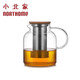 小北家Odin耐熱玻璃大茶壺不銹鋼過濾煮泡茶家用茶具茶水分離加厚大容量 1500ml