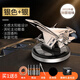 速宇星汽車(chē)香薰車(chē)載太陽(yáng)能飛機戰斗機合金旋轉擺件高檔香水車(chē)內飾品擺件 戰斗機【銀】買(mǎi)一送八+精油4瓶