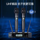 得勝（TAKSTAR） TS-3310UH一拖二U段手持無線話筒麥克風(fēng)專業(yè)演出主持會(huì)議家庭KTV唱歌 官方標(biāo)配