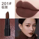 咪朵拉絲絨啞光口紅持久保濕不脫色不沾杯女學(xué)生 201#板栗色