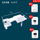 南盛（NS） 憑證裝訂整理架 財(cái)務(wù)附件票據(jù)裝訂神器單據(jù)憑單裝訂輔助器發(fā)票版大小A5紙多功能會計(jì)整理架 憑證整理架+多功能板+2支長尾夾