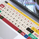 優(yōu)肯思（UCONS）適用華為電腦MateBook14鍵盤(pán)膜2024款D16筆記本14保護膜13硅膠14s榮耀14銳龍版D15貼膜xpro配件 車(chē)牌號碼-彩繪硅膠鍵盤(pán)膜 華為MateBook 14 20