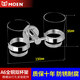 摩恩（MOEN）浴室牙刷杯架玻璃漱口杯套裝衛生間壁掛式情侶雙杯架全銅五金掛件 A6雙杯架套裝