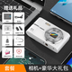 HKMW佳能機(jī)（Canono）同款學(xué)生黨相機(jī)高清雙攝可自拍CCD相機(jī)拍.立得復(fù)古錄像照相機(jī)生日禮物 P2天使白高清像素5000w(16倍聚焦+多濾鏡) 套餐四