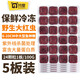 共度（Gong Du）冷凍紅蟲(chóng)豐年蝦赤蟲(chóng)冰凍鹵幼牛心漢堡珍珠蝦觀(guān)賞魚(yú)小型魚(yú)魚(yú)食飼料 大紅蟲(chóng)5板（120顆粒）