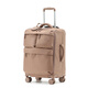出口20寸登機行李箱24超輕耐磨旅行箱多口袋防水靜音萬(wàn)向輪行李箱 摩卡棕 20英寸 【登機箱-2.3kg】