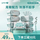 一朵（YIDUO）嬰兒濕巾新生兒手口可用新升級加厚款帶蓋濕紙巾嬰幼兒童全家適用 濕巾 80抽 8包
