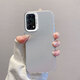佩諾OPPOReno5手機殼Reno5pro保護套Reno5K防摔彩銀磨砂硅膠+陀螺支架手感絲滑時(shí)尚潮流創(chuàng  )新款硬外殼 【彩銀殼】白色 oppoReno5/Reno5k通用