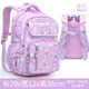 凱蒂貓（hellokitty）小學(xué)生休閑書包女生大容量兒童女雙肩輕便減負(fù)背包一三到五六年級 96583酷洛米紫小號【1-3年級】
