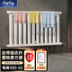 華德華美（HUADE HUAMEI）小背簍暖氣片衛(wèi)生間家用水暖散熱器集自采暖取暖器低碳鋼制置物架 亮白色 800mm*500mm