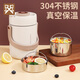 金鑰匙（GOLDEN KEY）304不銹鋼 魔法防溢燜燒真空保溫飯盒提鍋2.0L GK-MF2000T-X