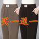 簡(jiǎn)言的夏冬加絨加厚哈倫褲女2025秋冬新款褲子高腰休閑褲女寬松女褲直筒長(cháng)褲 摩卡+咖啡 春秋加厚[2件裝] 3XL  體重[120-135斤]