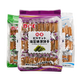 DOE薄餅干薄脆牛奶海苔蔬菜味300g*3獨立裝休閑下午茶零食小吃 三口味各一包
