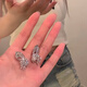 伊燦蝴蝶無耳洞耳骨夾女2025新款爆款小眾設(shè)計感氣質(zhì)時尚輕奢耳環(huán)耳飾 蝴蝶無耳洞耳骨夾 一對裝