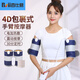 百仕易 手臂按摩器電動(dòng)手指神器手部按摩儀器手麻木手腕無胳膊疼護(hù)肘關(guān)節(jié)肌肉揉捏震動(dòng)電熱加熱艾灸包熱敷 短款2個(gè)電機(jī)【4個(gè)艾包】 均碼