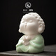 陶云尚創(chuàng  )意陶瓷如來(lái)佛像擺件小件可愛(ài)人物工藝汽車(chē)香水家居飾品禮物 平安佛-靜【青釉】