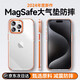 摯衛(wèi)士【全氣囊透明】適用蘋果16pro手機殼 蘋果16pro保護套 全包透明超薄防摔氣墊高級感 元氣橙