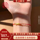 喜上眉梢足金999吊墜古法傳承工藝啞光小黃魚掛墜通孔DIY配件送禮女 1.02g 古法小黃魚（不帶繩子）