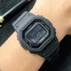 卡西歐（CASIO）G-SHOCK 數字款小方塊男士防水手表 GW-B5600BC-1B 太陽(yáng)能電波藍牙
