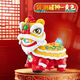 云露萍營(yíng)國潮醒獅電動(dòng)萬(wàn)向行走舞獅財神蛇聲光夜市玩具兒童生日禮物黃色-電動(dòng)舞獅+3節5號電池