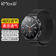 KMaxAI適用小米Watch S4/3/2/1米蘭尼斯金屬表帶Color Sport/Pro運動(dòng)版不銹鋼編織手表帶 磁吸表鏈 黑色