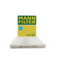 曼牌(MANNFILTER)空調濾清器濾芯空調格 現(xiàn)代起亞車系 CU27007 10-12款勝達