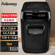 范羅士（Fellowes）美國百年品牌 智能全自動進(jìn)紙碎紙機(jī)商用家用大型辦公靜音多頁粉碎機(jī)雙進(jìn)紙口高保密帶輪100/200M 200張 30分鐘 200M全自動五級保密32L