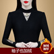 對蘭半高領(lǐng)網(wǎng)紗打底衫女秋冬季新款加絨女士上衣2025內搭可外穿洋氣春 3329-32# 加絨 XL 【推薦110-120斤】