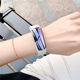 筱岙蘋(píng)果機通用iwatch GT4 智能手環(huán)監測心率量血壓男女跑步計步情侶睡眠監測計步鬧鐘卡路里vivoppo C1P黑色