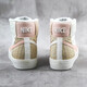 耐克（NIKE）休閑鞋女鞋冬季加絨保暖運動鞋Blazer開拓者高幫板鞋DO7445-311 DO7445-261粉色加厚鞋面 38