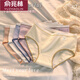 俞兆林5條裝少女純棉襠內褲女新款中腰短褲甜美女士學(xué)生三角褲頭 NK0112 混色 5條 均碼 （85-125斤）