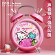 正港（ZGO）xHelloKitty兒童鬧鐘高中學(xué)生女孩床頭夜光小鬧鐘懶人起床專用090粉色開(kāi)學(xué)季