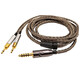 Earmax 適用森海塞爾 HD700 耳機線(xiàn) 16股 單晶銅鍍銀 2.5mm 4.4mm平衡線(xiàn) 16股HD700/4.4MM 平衡線(xiàn)