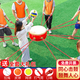 同心鼓擊鼓顛球戶外拓展鼓動(dòng)人心訓(xùn)練游戲道具趣味運(yùn)動(dòng)會(huì)活動(dòng)器材 10寸鼓【6環(huán)】+全套大禮包