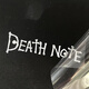 漫畫(huà)DeathNote標志L死亡筆記標志金屬貼筆記本平板貼紙手機背貼 銀色DeathNote 尺寸：8*2.2cm