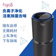 figo5車(chē)載負離子空氣凈化器臭氧除甲醛殺菌新車(chē)除異味煙味霧霾pm2.5 5代太空黑（凈化+除味2合1）